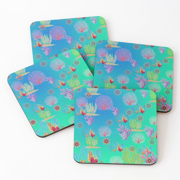 Item preview, Florescence-liked Undersea Coral Floral Design designed and sold by my-green-gecko.