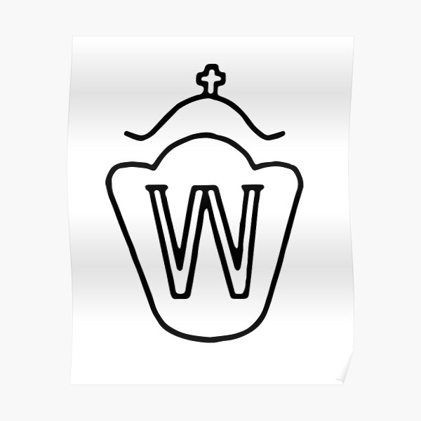 "Westphalian Symbol " Poster by suzcdesigns Redbubble