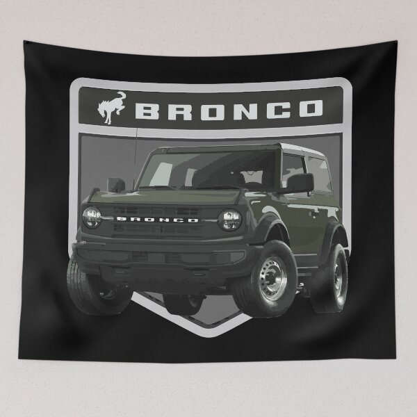 Item preview, 6th gen Bronco 6g USA Wildtrack olive green Big bend Murica  designed and sold by cowtownCOWBOY.