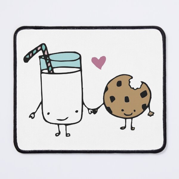Item preview, milk and cookies designed and sold by YEH-STORE.