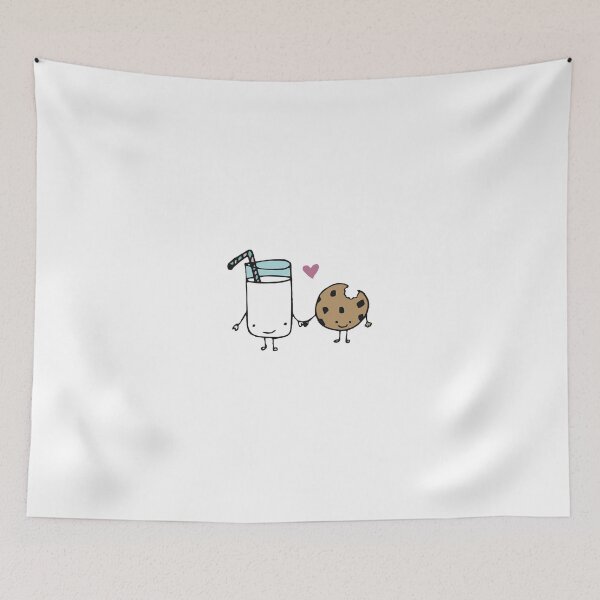 Item preview, milk and cookies designed and sold by YEH-STORE.