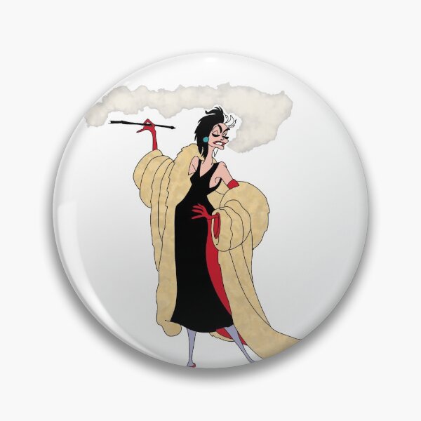Item preview, Cruella devillie fanart designed and sold by wildmoonent.