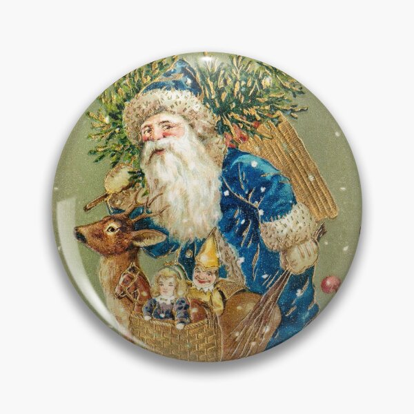 Item preview, A Merry Christmas from (ca. 1900s) Vintage Santa, Retro antique xmas. designed and sold by IMPHives.