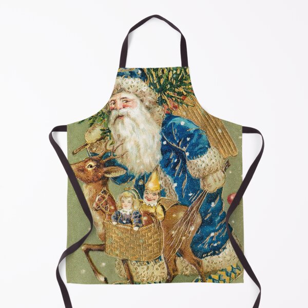 Item preview, A Merry Christmas from (ca. 1900s) Vintage Santa, Retro antique xmas. designed and sold by IMPHives.