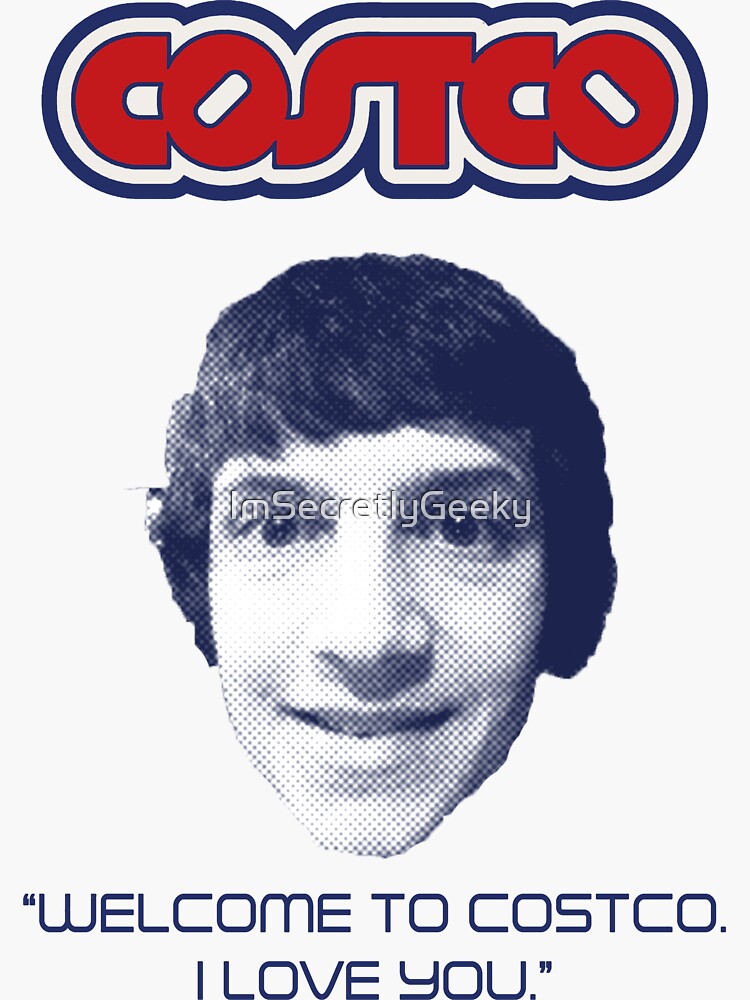 "Costco LOGAN" Sticker for Sale by ImSecretlyGeeky Redbubble