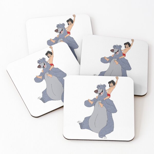 Item preview, Baloo and mowgli fanart designed and sold by wildmoonent.