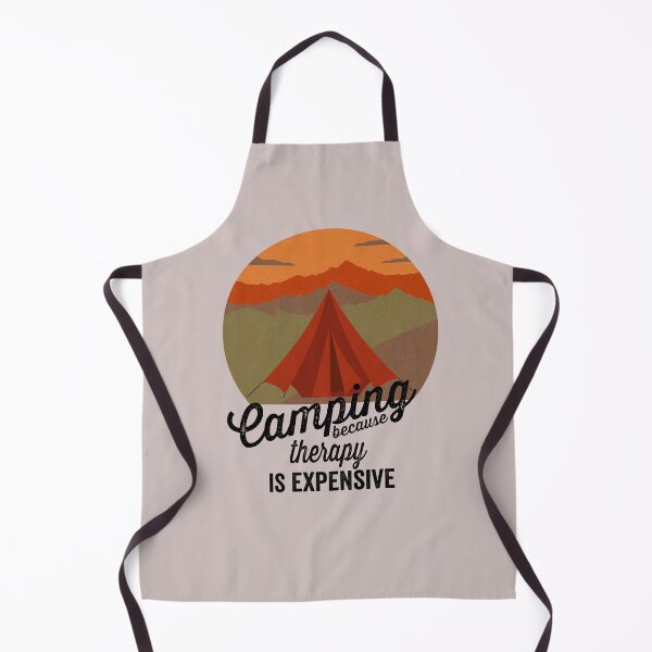 Item preview, Camping because therapy is expensive-summer designed and sold by DesignedBySnip.