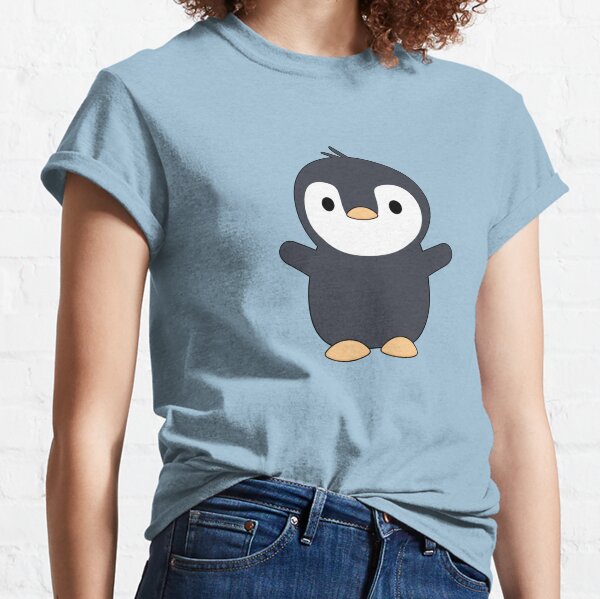  Snow Cute Penguin Holiday Shirt : Clothing, Shoes & Jewelry