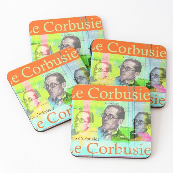 Item preview, aesthetic portrait, Le Corbusier, famous designer designed and sold by Mauswohn.