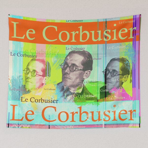 Item preview, aesthetic portrait, Le Corbusier, famous designer designed and sold by Mauswohn.