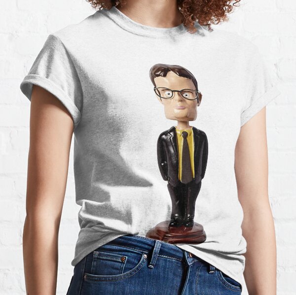 Surreal Entertainment The Office Dwight Schrute Bobblehead Figure, Official The Office Bobblehead Dwight Schrute, The Office Merchandise  Dwight Desk