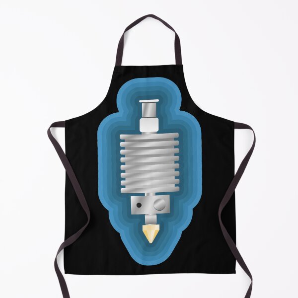 Item preview, 3D Printer Hot End Extruder with colorful border designed and sold by BRU Design.