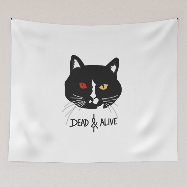 Item preview, Schrodinger's cat designed and sold by SatyaYug.