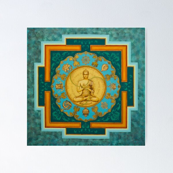 Item preview, Buddha. Jewels of Dharma designed and sold by Yuliya Glavnaya.
