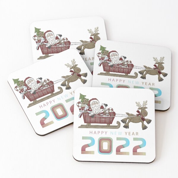 Item preview, Christmas Barebranch Happy New Year 2022 designed and sold by KMLdesign.