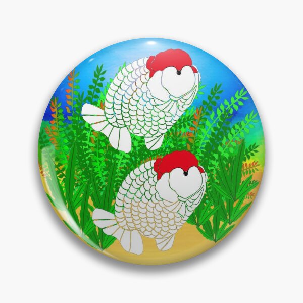 Item preview, Ranchu Goldfish Logo 0208A designed and sold by Nosnah.