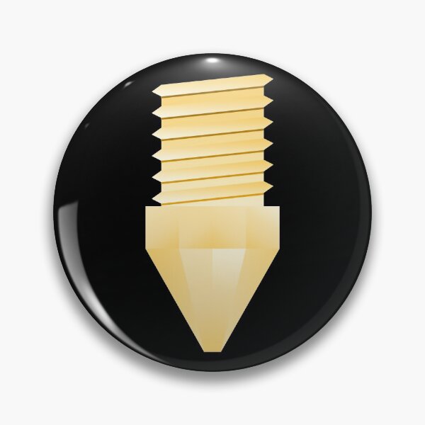 Item preview, Brass 3D Printer Nozzle designed and sold by BRU Design.