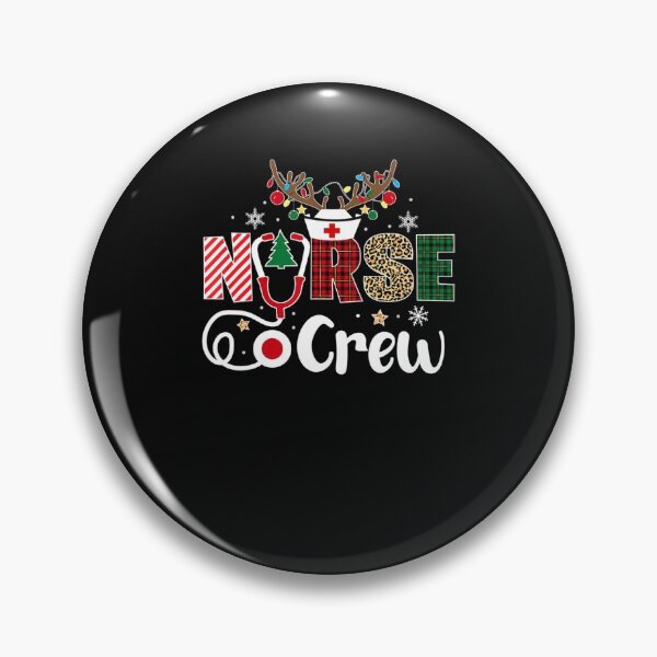 Artikelvorschau, Weihnachten Krankenschwester Crew Scrub Tops Weihnachten entworfen und verkauft von whenevery3.