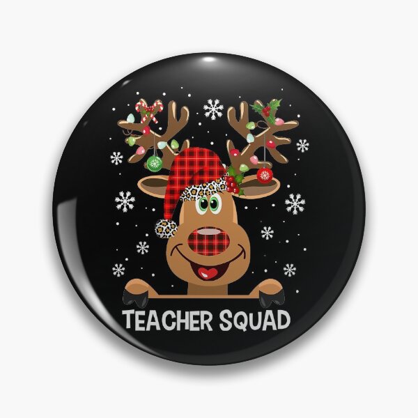 Item preview, Bleached Teacher Squad Reindeer Funny Teacher Christmas Xmas T-Shirt designed and sold by wernericrj97.