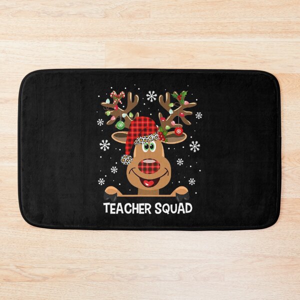 Item preview, Bleached Teacher Squad Reindeer Funny Teacher Christmas Xmas T-Shirt designed and sold by wernericrj97.