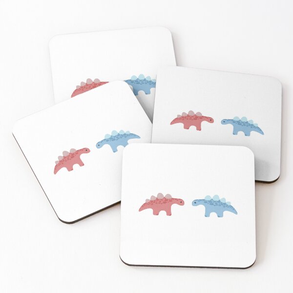 Item preview, Dinosaurs (pink blue) designed and sold by SupergirlK2.