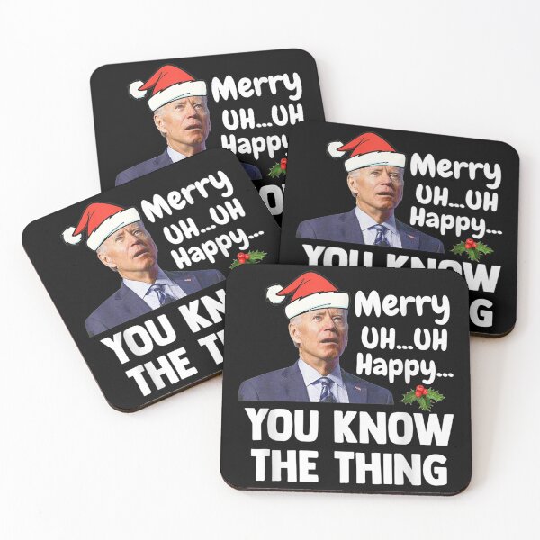 Item preview, Joe Biden Merry Uh Uh Happy You Know The Thing Christmas designed and sold by Masonbaxter.