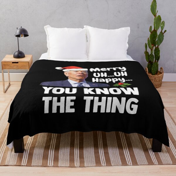Item preview, Joe Biden Merry Uh Uh Happy You Know The Thing Christmas designed and sold by Masonbaxter.