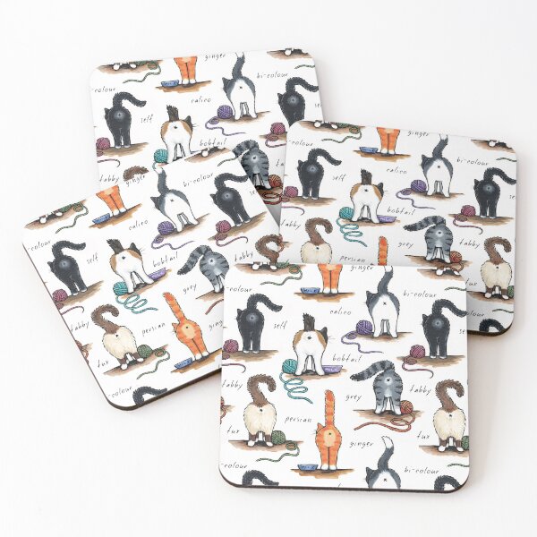Item preview, Cat Bums designed and sold by LisaMarieArt & Illustration.