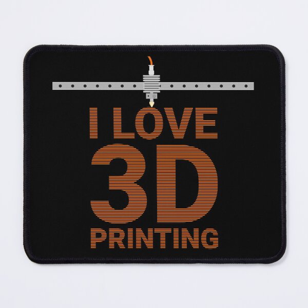 Item preview, I love 3D Printing - Orange designed and sold by BRU Design.