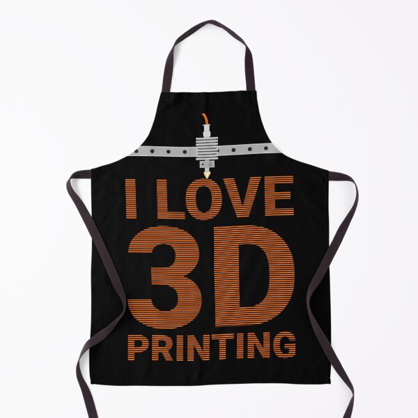 Item preview, I love 3D Printing - Orange designed and sold by BRU Design.