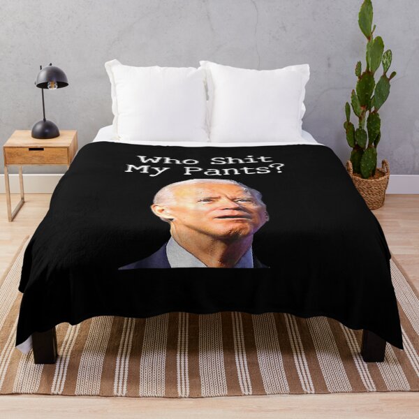 Item preview, Who Shit My Pants Funny Anti Joe Biden Funny designed and sold by Masonbaxter.