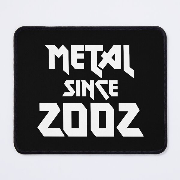 Item preview, Gift for 19 Year Old Metal Since 2002 19th Birthday designed and sold by WPahat.