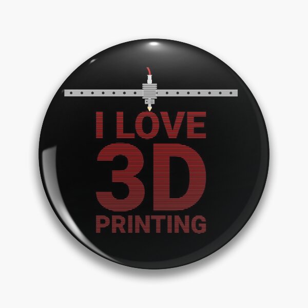 Item preview, Copy of I love 3D Printing - Red designed and sold by BRU Design.