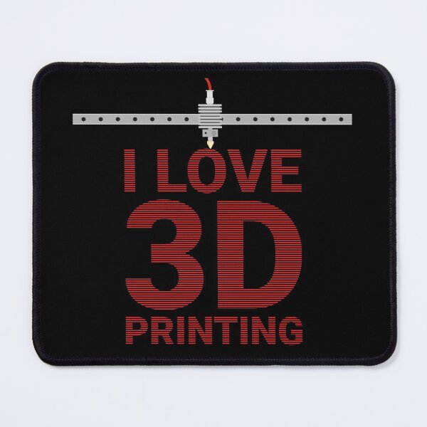 Item preview, Copy of I love 3D Printing - Red designed and sold by BRU Design.
