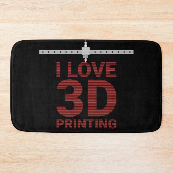 Item preview, Copy of I love 3D Printing - Red designed and sold by BRU Design.