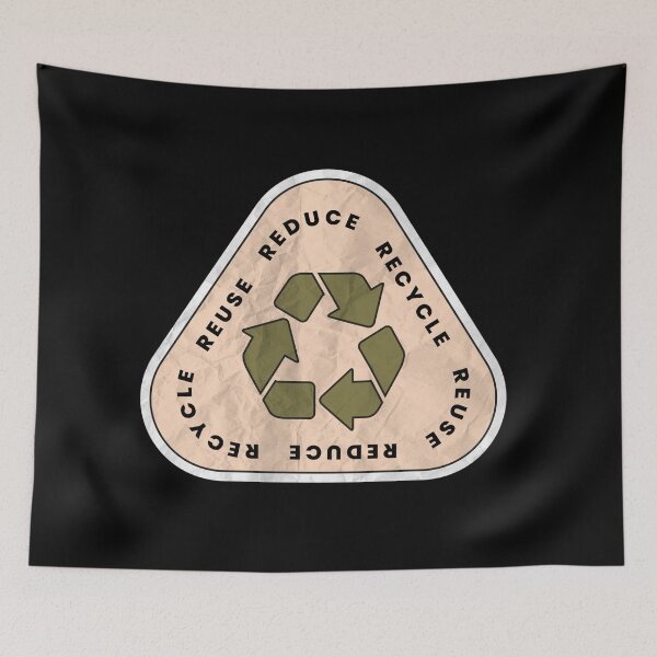 Item preview, Reuse, Reduce, Recycle  designed and sold by ThePrintCrafty.