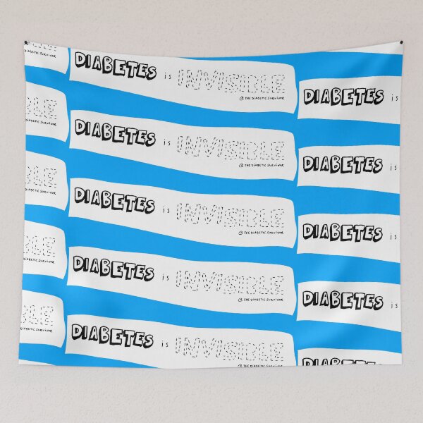 Item preview, Diabetes is INVISIBLE is Diabetes designed and sold by thediabeticsurvivor.