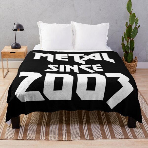 Item preview, Gift for 18 Year Old Metal Since 2003 18th Birthday designed and sold by WPahat.