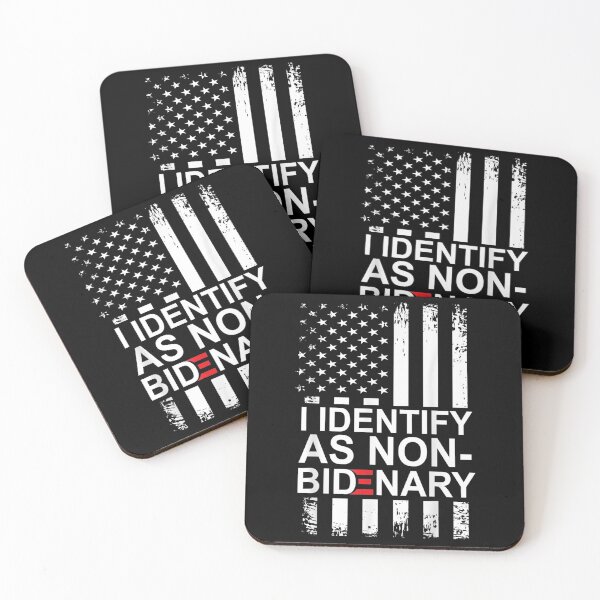 Item preview, I Identify As Non-Bidenary Anti Joe Biden designed and sold by Masonbaxter.