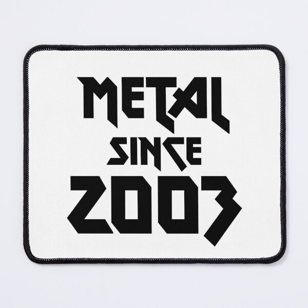 Item preview, Gift for 18 Year Old Metal Since 2003 18th Birthday designed and sold by WPahat.