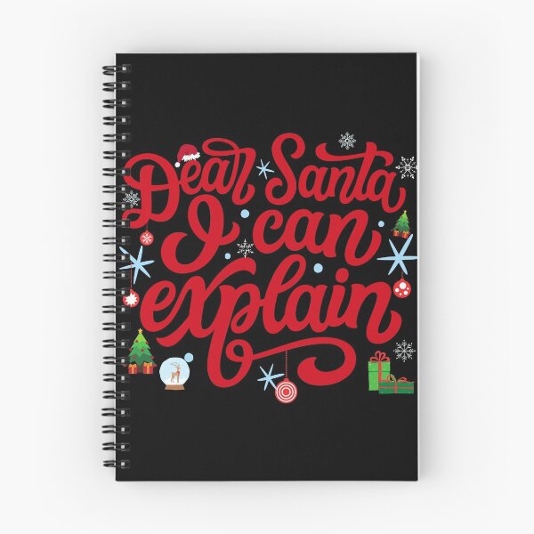 Aperçu de l'œuvre Dear santa i can explain Merry christmas Christmas gifts idea créée et vendue par haledesign21.