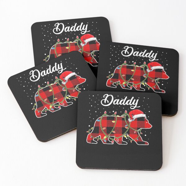 Item preview, Daddy Bear Shirt, Red Buffalo Plaid Dad Bear Pajama T-Shirt designed and sold by wernericrj97.