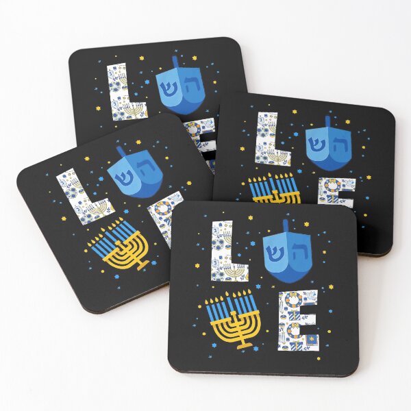 Item preview, LOVE Hanukkah Decorations Dreidel Menorah Chanukah Camiseta designed and sold by orvillesznpb70.