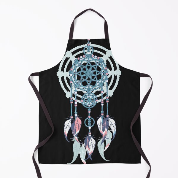 Aperçu de l'œuvre Native American Dreamcatcher protective amulet from the ropes and beads créée et vendue par yassineddy.