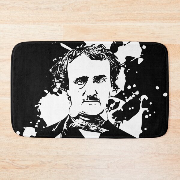 Item preview, Edgar Allan Poe paint splatter background designed and sold by BRU Design.