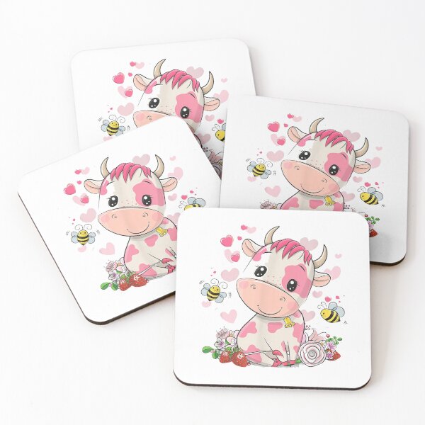 Item preview, cute and fun cow pink designed and sold by effieclayton.