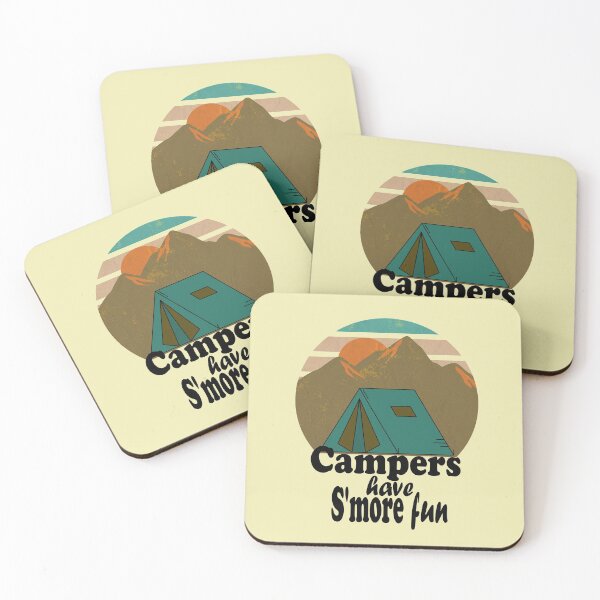 Item preview, Campers have s'more fun-summer. designed and sold by DesignedBySnip.