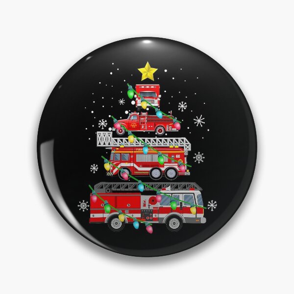 Artikelvorschau, Lustiges Feuerwehrmann Feuerwehrauto Weihnachtsbaum Weihnachtsgeschenke T-Shirt entworfen und verkauft von wernericrj97.