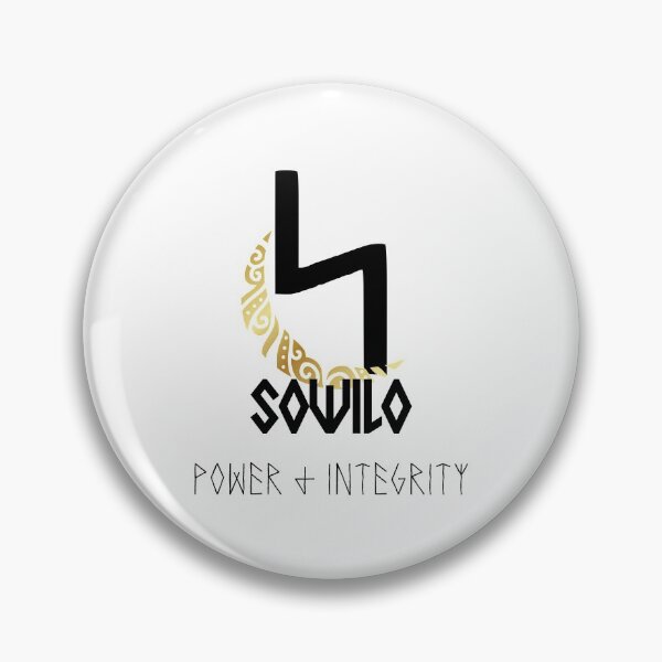 Item preview, Elder Futhark "SOWILO" Rune with Crescent Moon designed and sold by LilysGoodies.