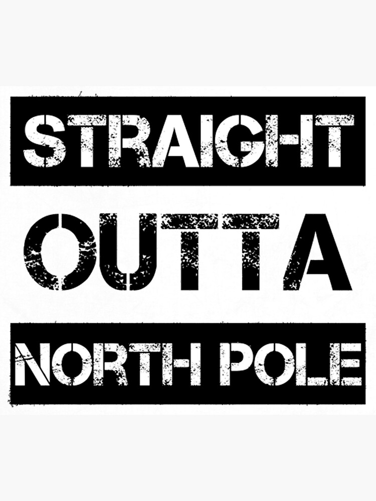 North Pole Express Mail Stamps Sticker for Sale by Nakikej